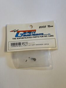 GPM Carbon Ball for 1/16 Differential 12pcs. MR2116
