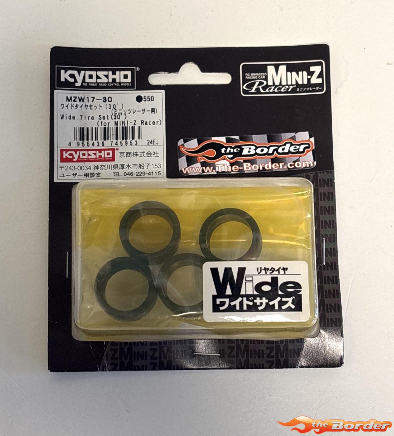 Kyosho Slick Tire (30SH) Wide (4pcs) MZW17-30