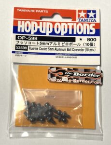Tamiya 5mm Fl.C. Alu Ball Connector (10) 53598