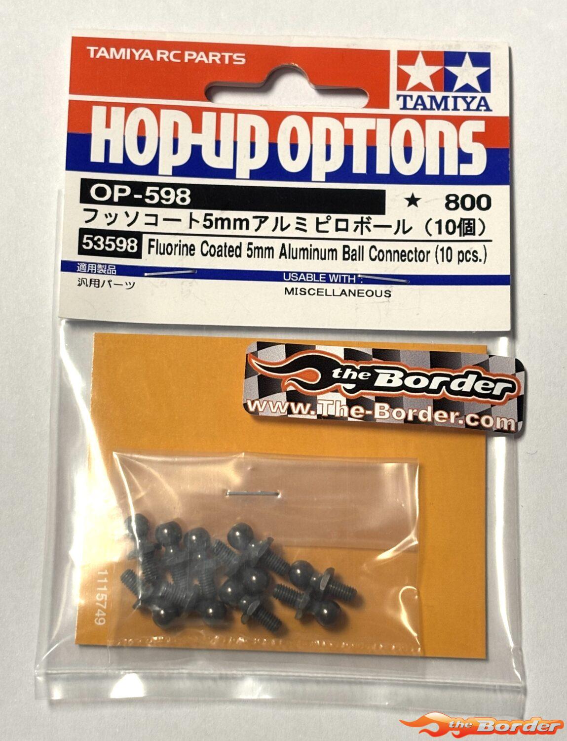 Tamiya 5mm Fl.C. Alu Ball Connector (10) 53598