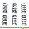Tamiya On-Road Tuned Spring Set (3x2) Fluor coated 53163