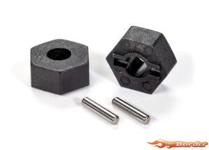 Traxxas Wheel Hubs 12mm (2pcs) 1654