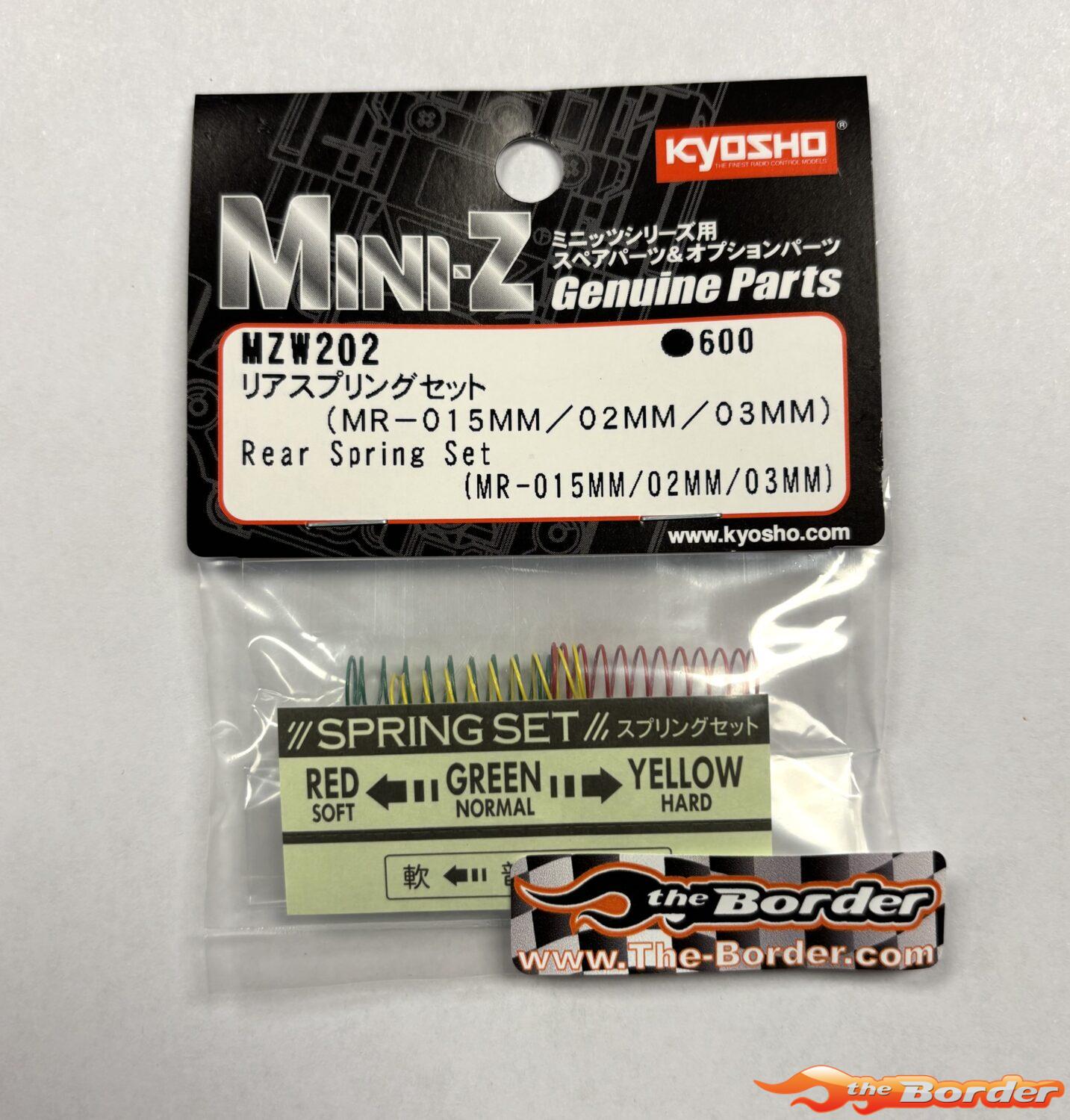 Kyosho Rear Spring Set Mini-Z MR02-03 - MM Type MZW202