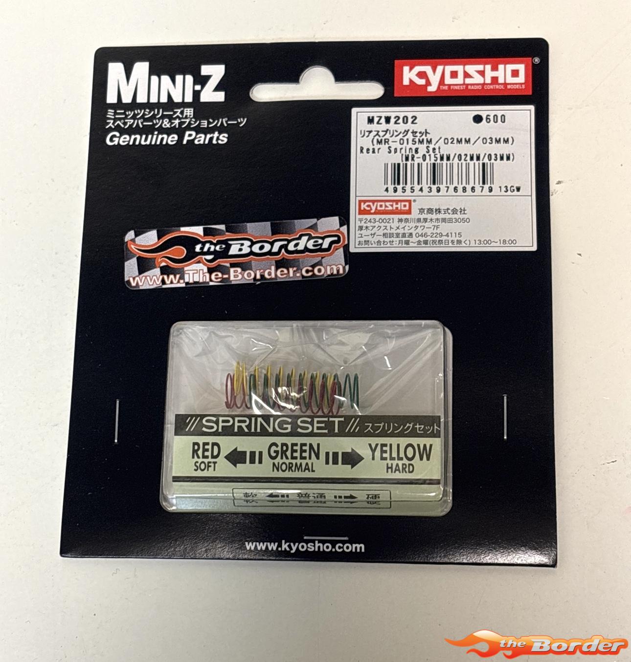 Kyosho Rear Spring Set Mini-Z MR02-03 - MM Type MZW202