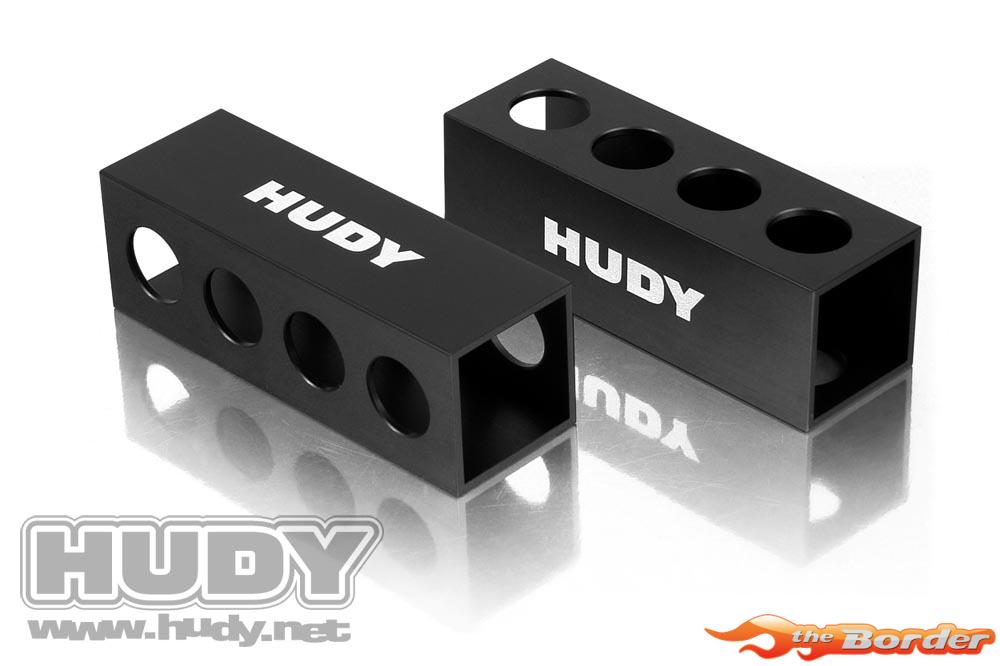 HUDY Chassis Droop Gauge Support Blocks 30mm 1/8 Off-Road (2) 107704