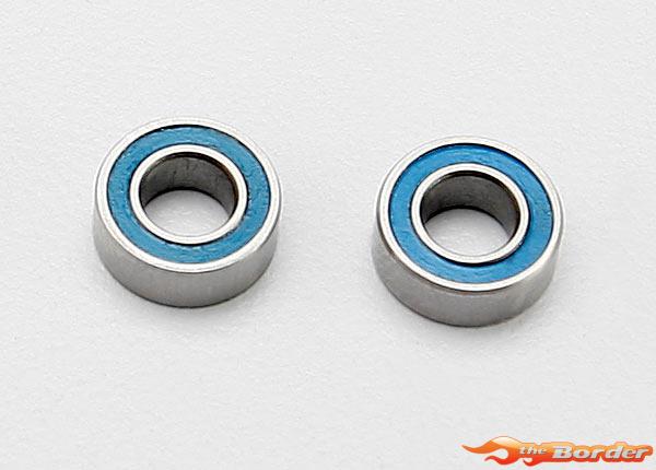 Traxxas Ball Bearings Blue Rubber Sealed 4x8x3mm (2) 7019