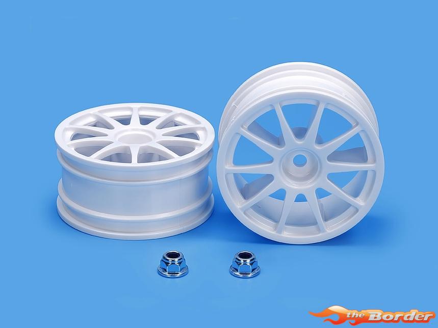 Tamiya 1/10 10-Spoke One-Piece Wheels (2pcs.) 50732