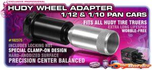 Hudy Wheel Adapter 1/12 & 1/10 Pan Cars 102375