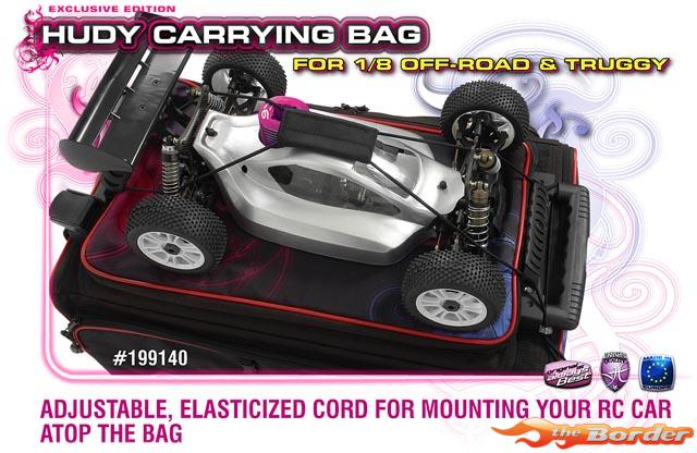 HUDY 1/8 Off-Road & Truggy Carrying Bag + Tool Bag - Exclusive Edition 199140 - Afbeelding 9