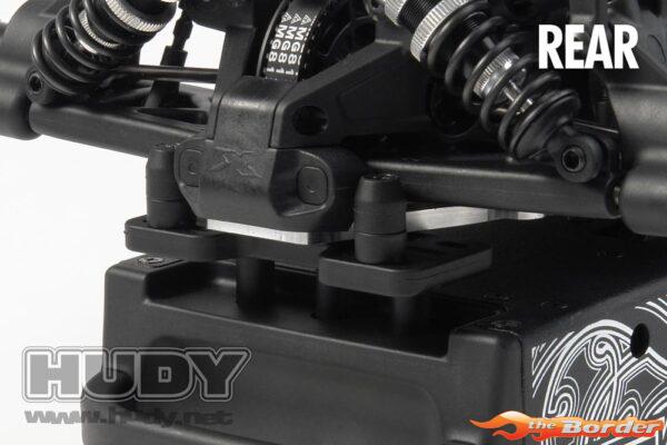 HUDY Star-Box On-road Conversion for XRAY RX8 104414