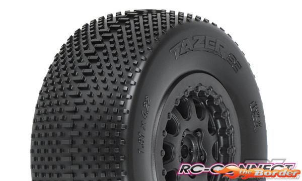 Proline Tazer SC 2.2/3.0 M3 (Soft) Tires Mounted on ProTrac PR1185-15