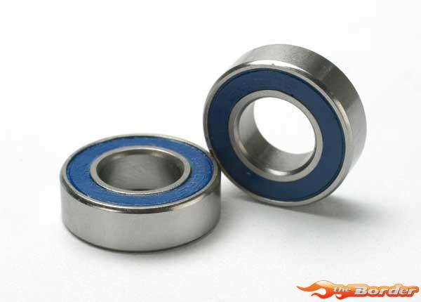 Traxxas Ball bearings, blue rubber sealed (8x16x5mm) (2) 5118