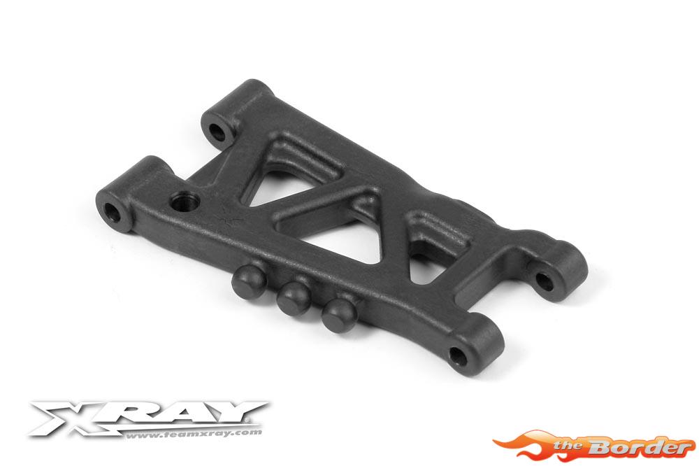 XRAY Comp. Rear Susp. Arm 1-Hole - Graphite 303167