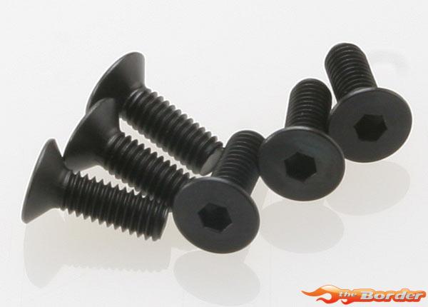 Traxxas Screws - 4x12mm countersunk machine 2542