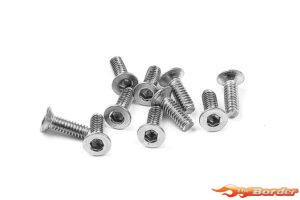 XRAY Hex Screw Sfh M2x6 Stainless (10) 903206