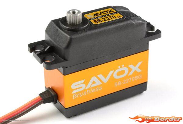 Savox Digital Servo Brushless Motor High Voltage Steel Gears (Std. Size) 32kg SB-2270SG