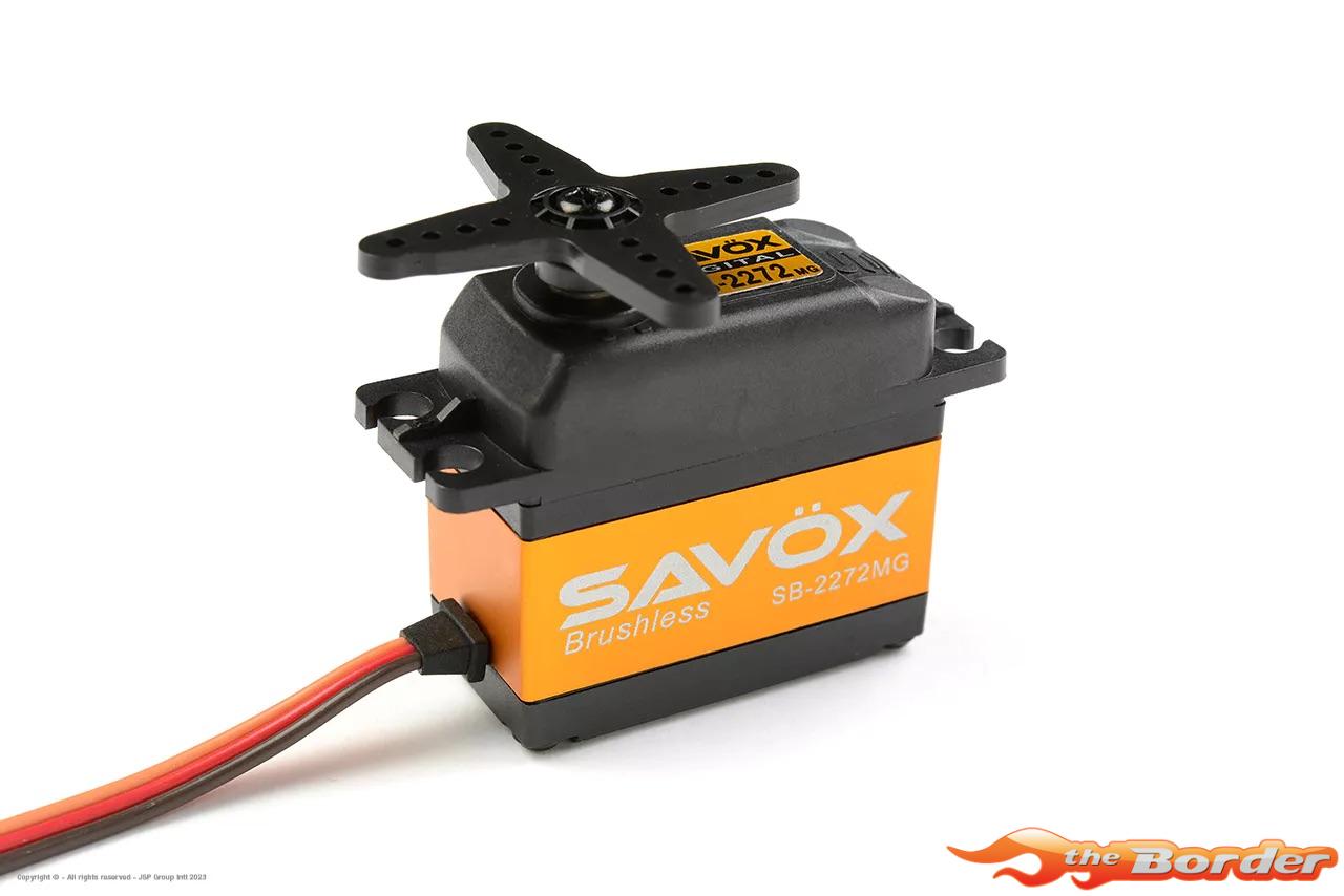 Savox Digital Servo Brushless Motor High Voltage Steel Gears (Std. Size) 7kg SB-2272MG+