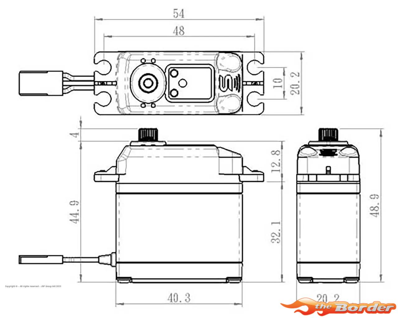 Savox Digital Servo Coreless Steel Gears SA-1231SG - Afbeelding 4