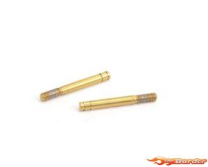 Schumacher Ti Shock Rods - Mi4/Mi5 (2) U4342