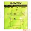 Savox Digital Waterproof Servo Metal Gear (15kg/0.17s) SW-0231MG+ - Afbeelding 8