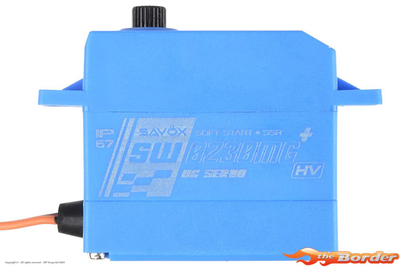 Savox SW-0230MG+ Digital Waterproof Servo - High Voltage Metal Gear (8kg/0.13s) - Afbeelding 4