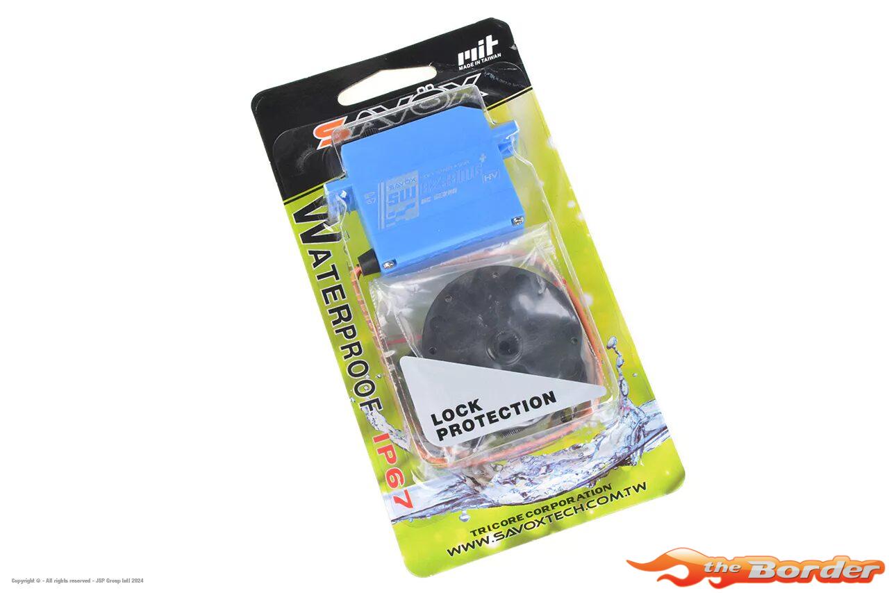 Savox SW-0230MG+ Digital Waterproof Servo - High Voltage Metal Gear (8kg/0.13s) - Afbeelding 10
