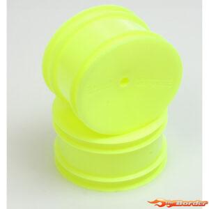 Schumacher Wheel Rear 2WD/4WD Flexlite Yellow (Pin Drive) (2) U3406