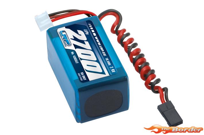 LRP VTEC LiPo 2700 RX-Pack 2/3 Hump - RX-only - 7.4V 430352