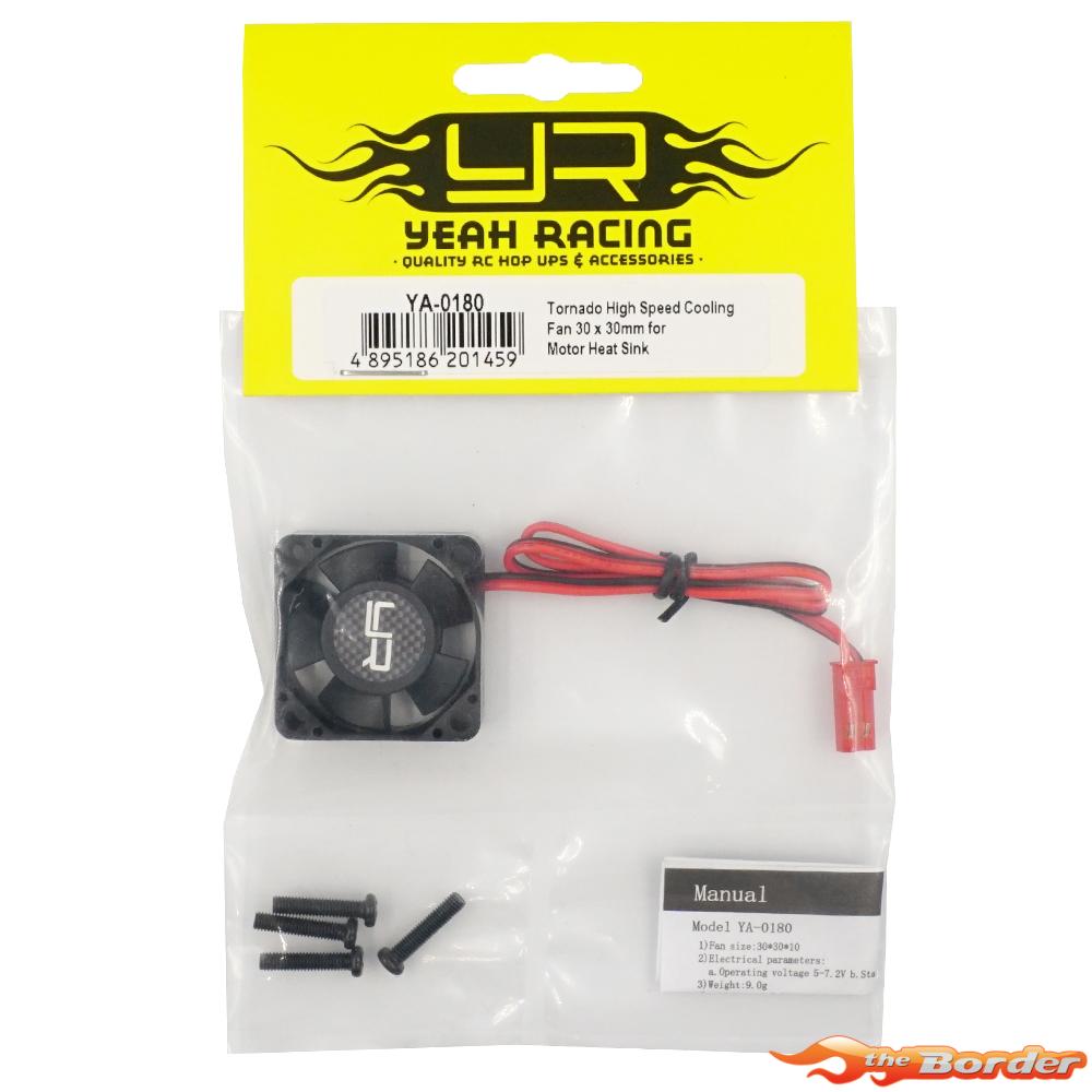 Yeah Racing Tornado High Speed Cooling Fan for Motor Heat Sink (30x30x10mm) YA-0180