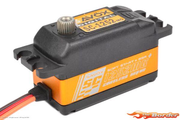 Savox SC-1252MG+ Low Profile "Super Speed" Metal Gear Digital Servo