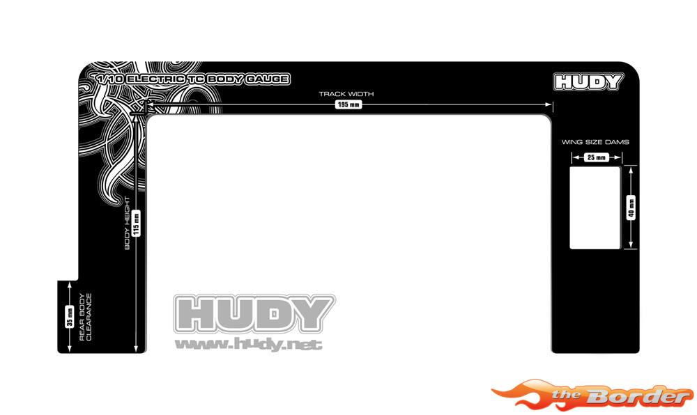 HUDY Body Gauge 1/10 Electric Touring Cars 107771