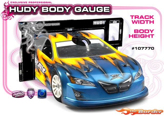 HUDY Body Gauge 1/10 Nitro Touring Cars 107770 - Afbeelding 4