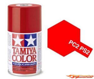 Tamiya PS-2 Red - 100ml Spray Can 86002