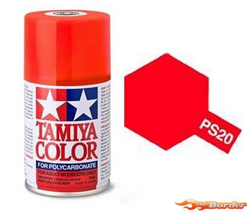 Tamiya PS-20 Fluorescent Red - 100ml Spray Can 86020