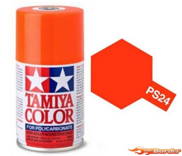 Tamiya PS-24 Fluorescent Orange - 100ml Spray Can 86024