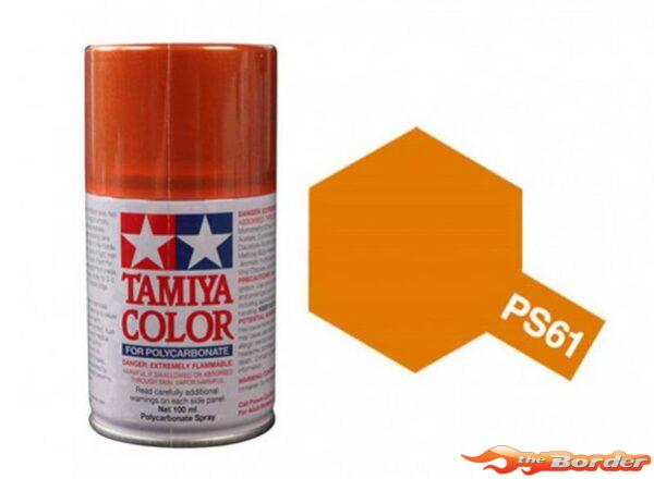 Tamiya PS-61 Metallic Orange - 100ml Spray Can 86061