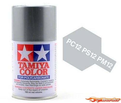 Tamiya PS-12 Silver - 100ml Spray Can 86012