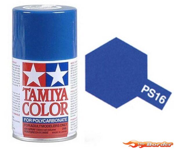 Tamiya PS-16 Metallic Blue - 100ml Spray Can 86016