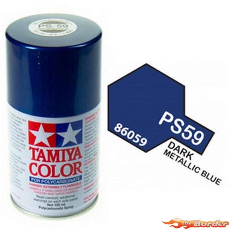 Tamiya PS-59 Dark Metallic Blue - 100ml Spray Can 86059