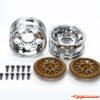 Tamiya 2-Piece Mesh Wheels (1pair) +2 Offset 50548 - Afbeelding 2