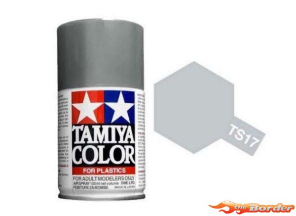 Tamiya TS-17 Gloss Aluminum - 100ml Spray Can 85017