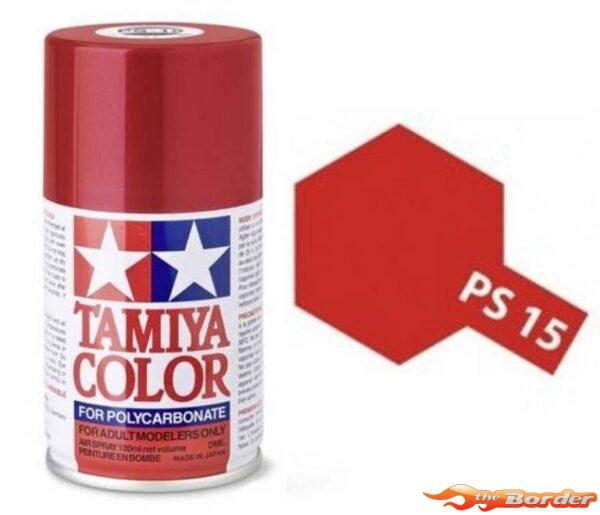 Tamiya PS-15 Metallic Red - 100ml Spray Can 86015
