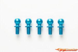 Tamiya 5x5mm Alum. Hex Head Ball Connector (5) 53906