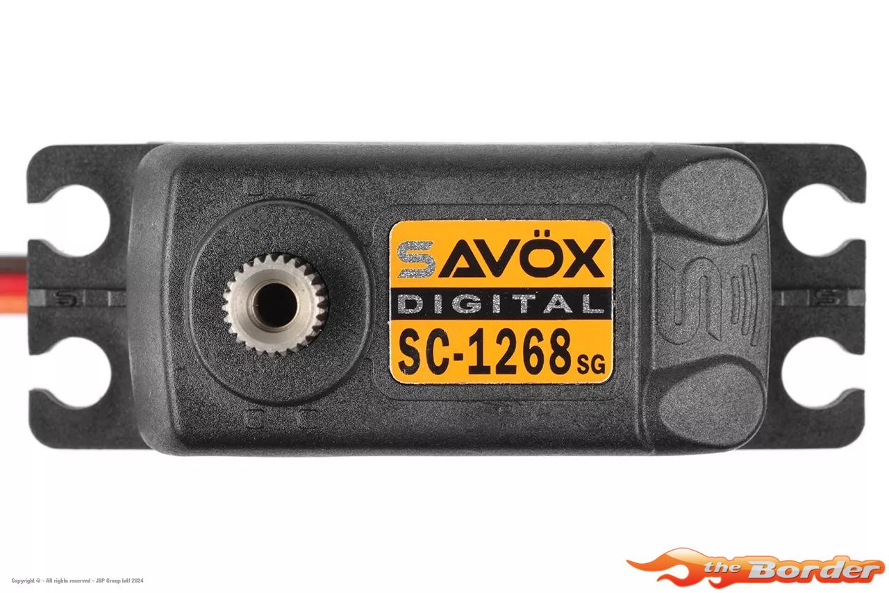 Savox Digital High Voltage Coreless Servo SC-1268SG+ - Afbeelding 4