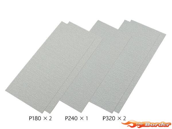 Tamiya Finishing Abrasives Medium papers 5pcs. 87009