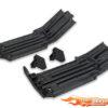 Traxxas X-Maxx Skidplate, Front & Rear/Rubber Impact Cushion (2) 7744 - Afbeelding 2
