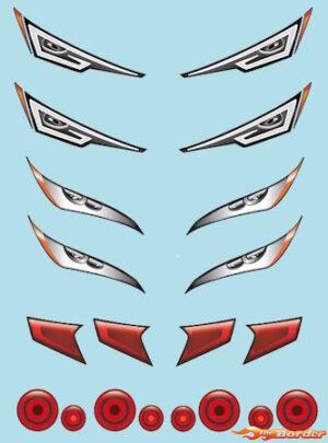 Headlight Decal Sheet for 1/10 Touringcar BRPD1014