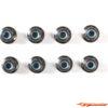 Tamiya 4mm Flange Lock Nut - Black / 8pcs 54642 - Afbeelding 3