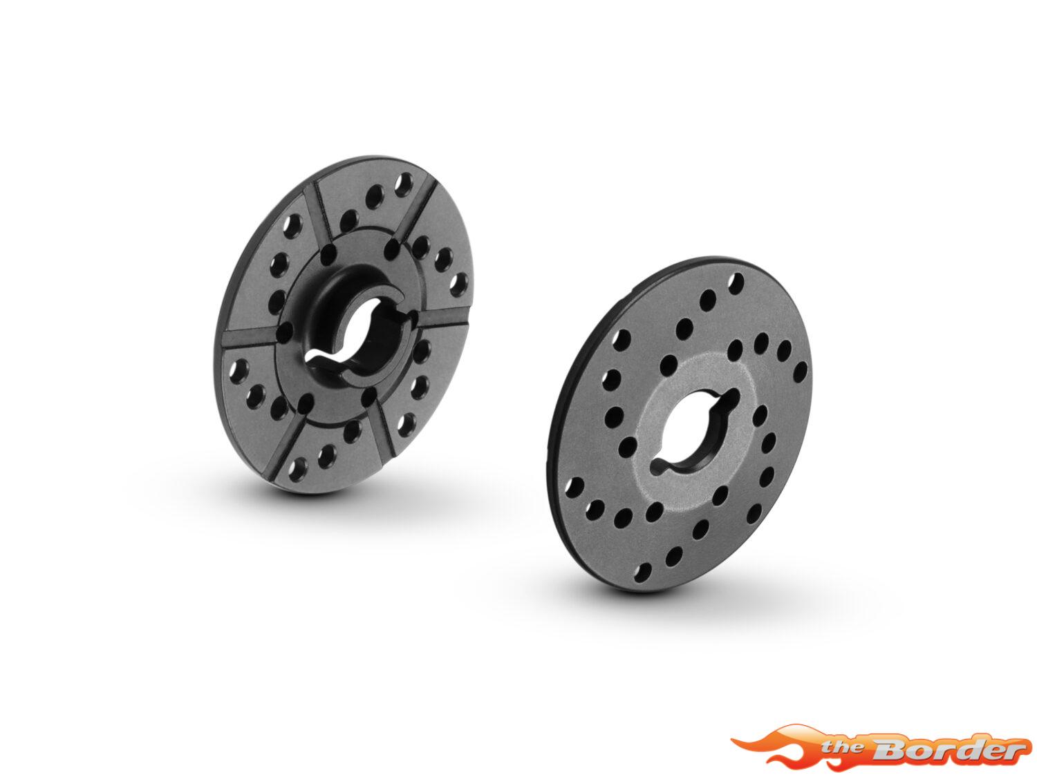 XRAY Alu One-Way Slipper Clutch Plates - Ventilated (2) XB4/XB2 364130