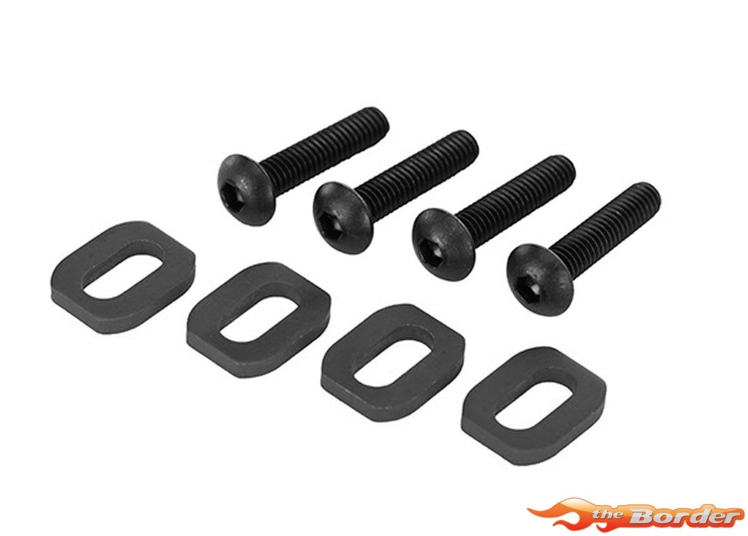 Traxxas Motor Mount Washer Aluminium (Kies je kleur) (4) 7759